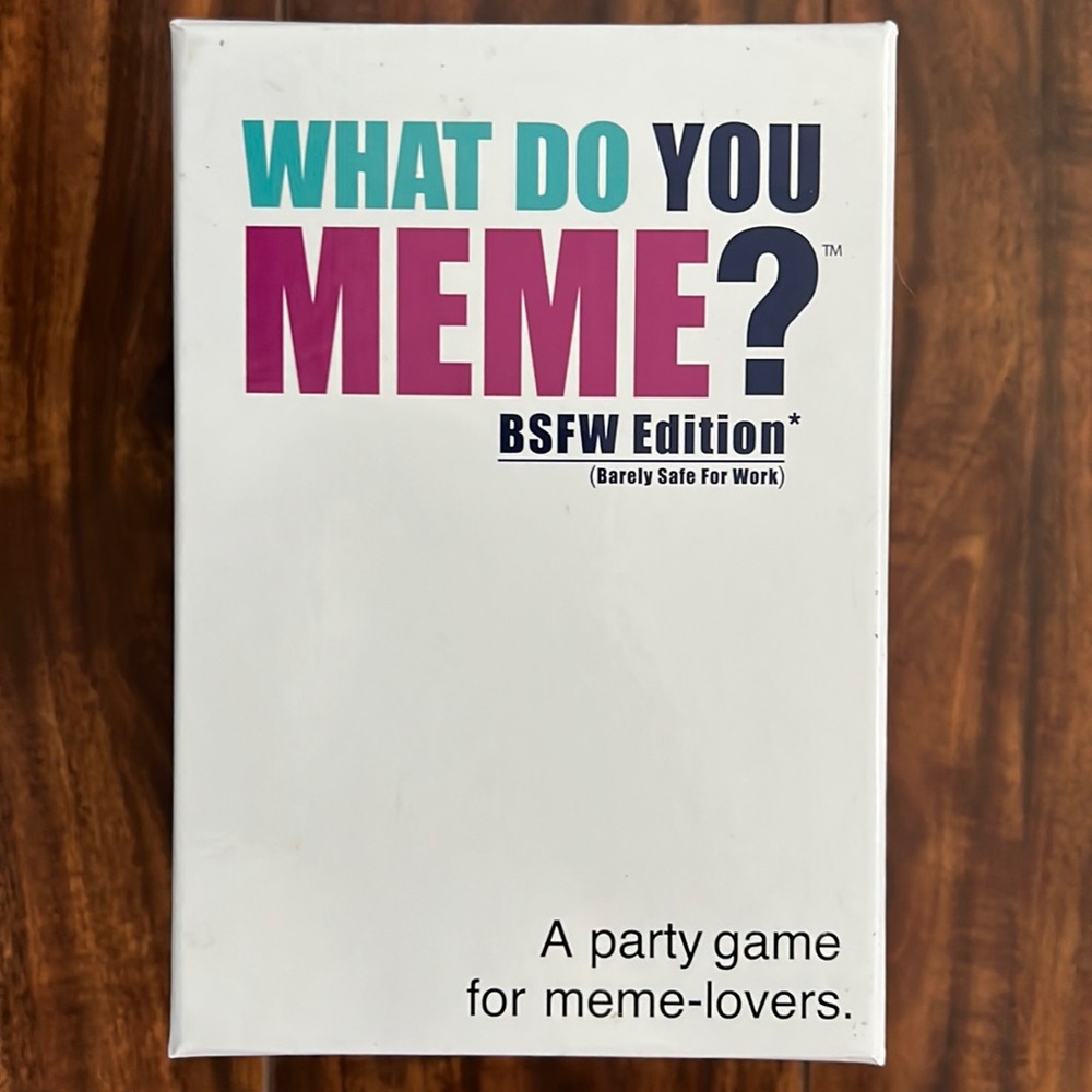 Game: What do you meme?